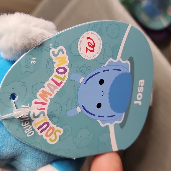 NWT Josa the Sea Slug Squishmallows Clip 3” - Picture 3 of 3